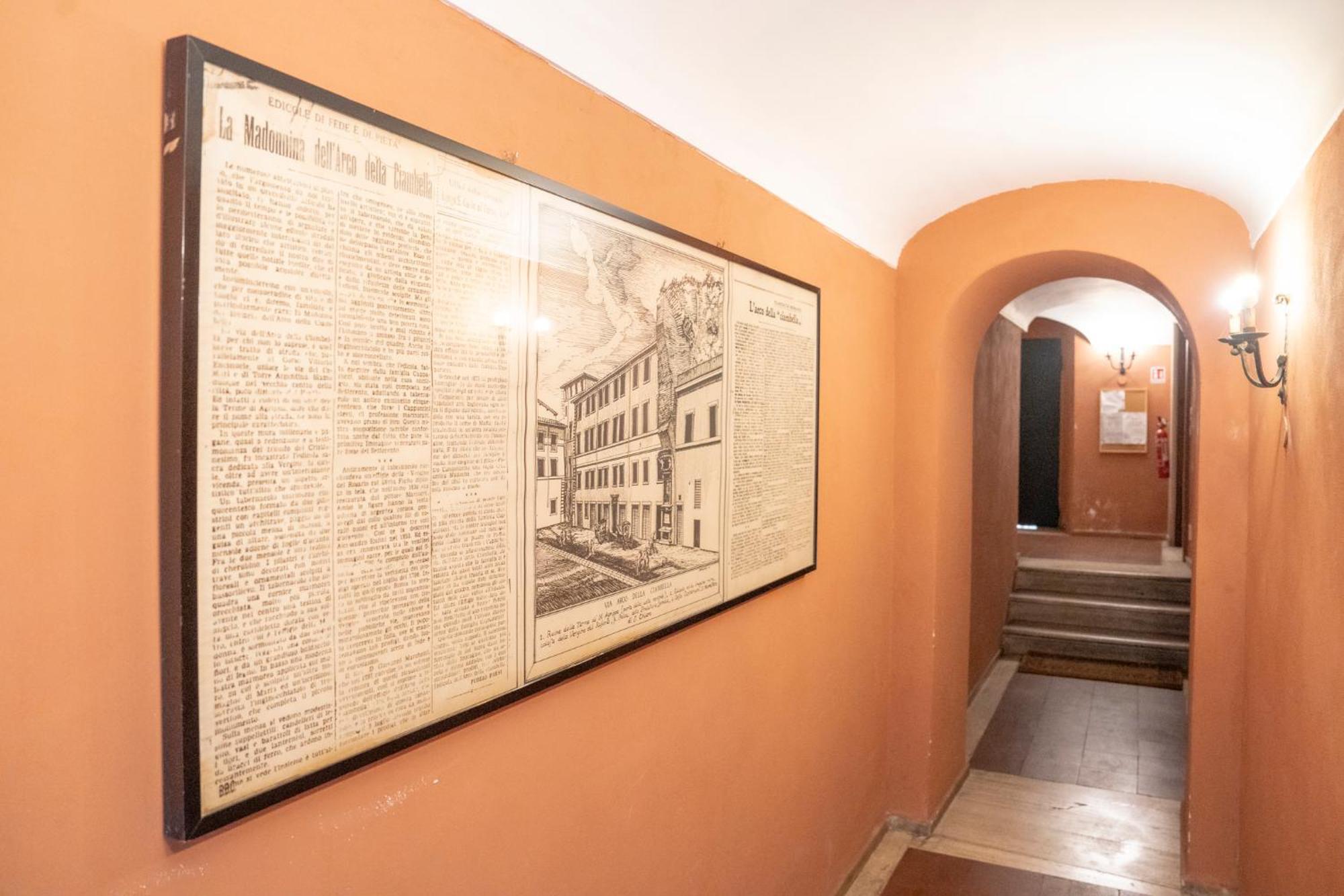 Arco Del Calidarium - Pantheon Lejlighed Rom Eksteriør billede